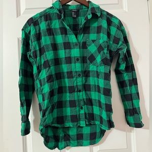 Forever 21 Flannel Button Up
